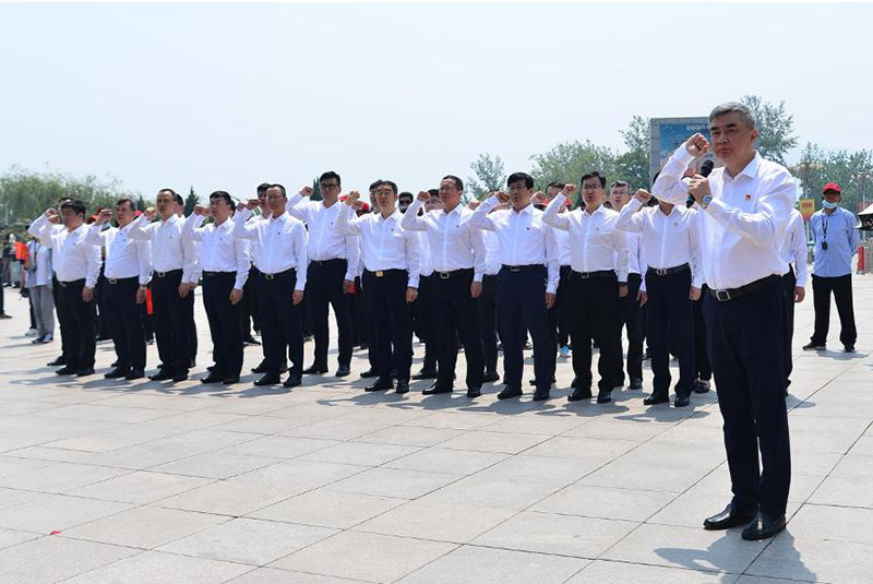 学习红色教育理念现场